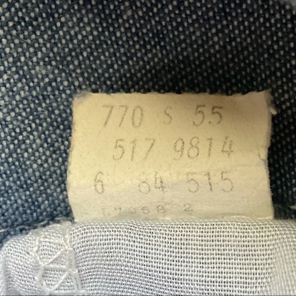 Levi's Vintage 517 Orange Tab Boot Cut Jeans 30”x30” - Picture 11 of 15